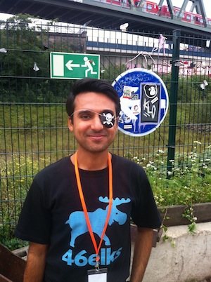 Pejman at pirate summit 2011 cologne germany
